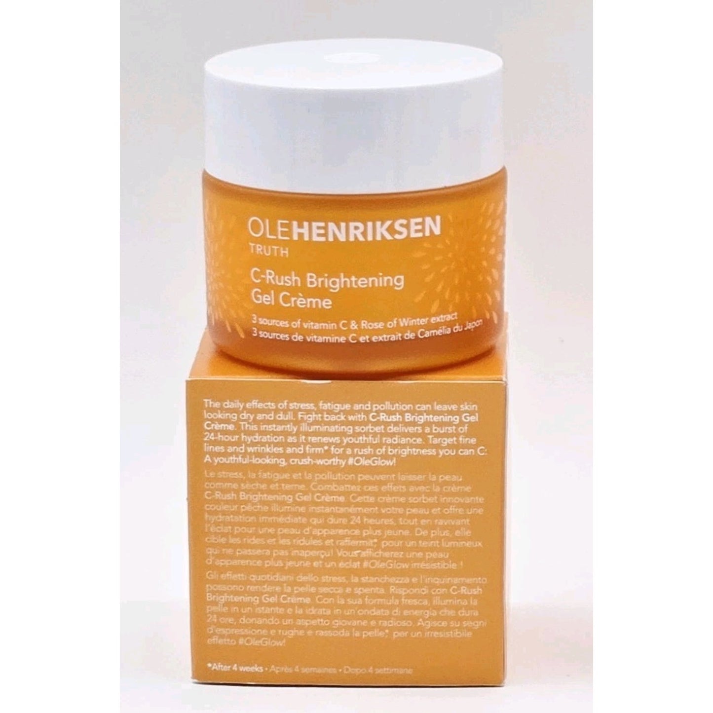 Ole Henriksen C-Rush Brightening Gel Cream, 24hr Facial Moisturizer, 1.7 oz, NIB
