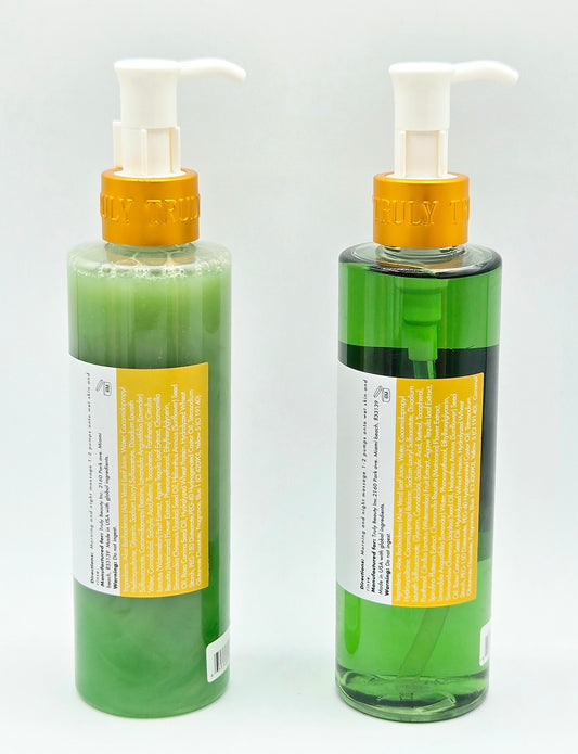 Truly CBD Anti-Blemish Facial & Body Cleanser Set 8 fl oz Each