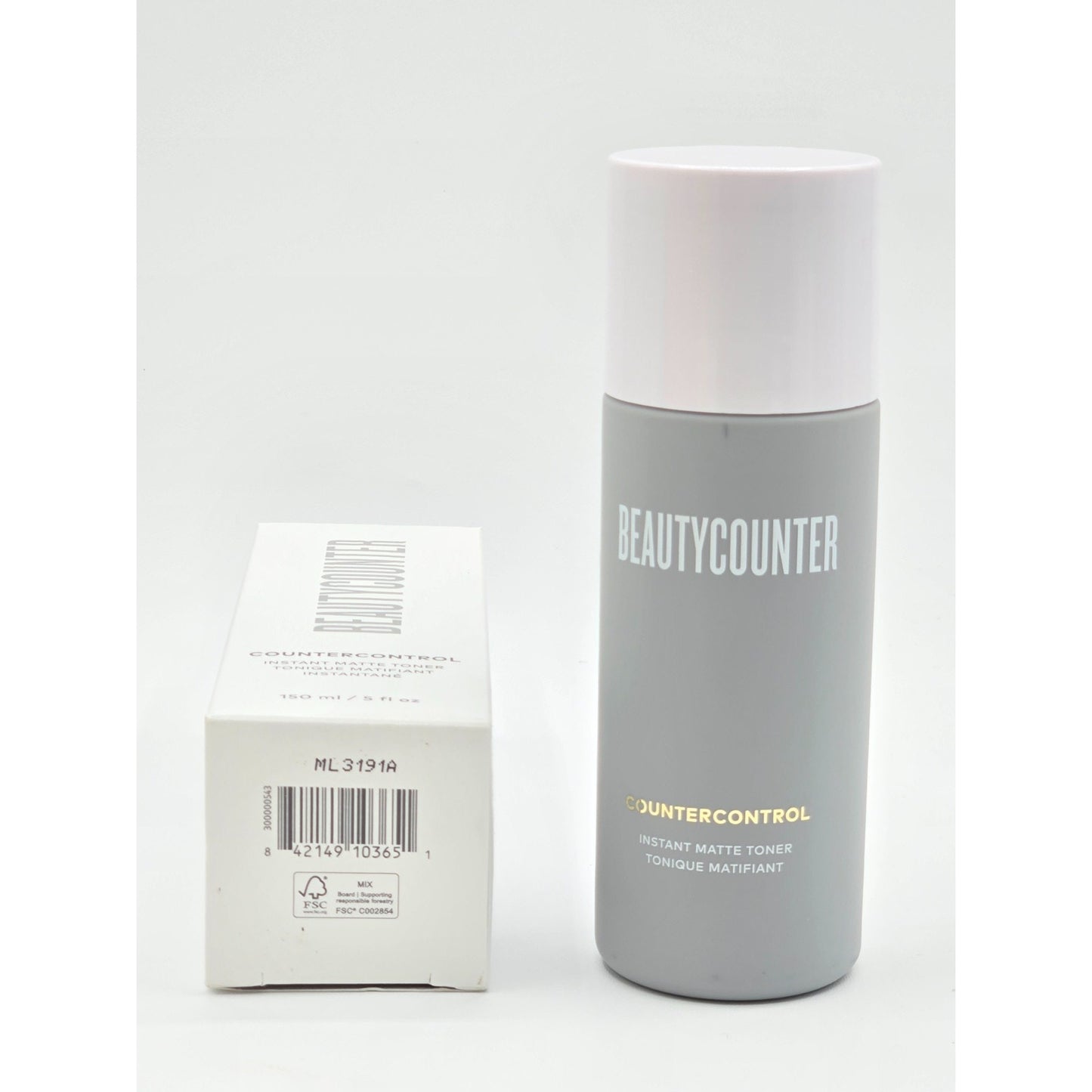 2 Pack Beautycounter- CounterControl Instant Matte Toner - 5 oz. Full Size- NIB