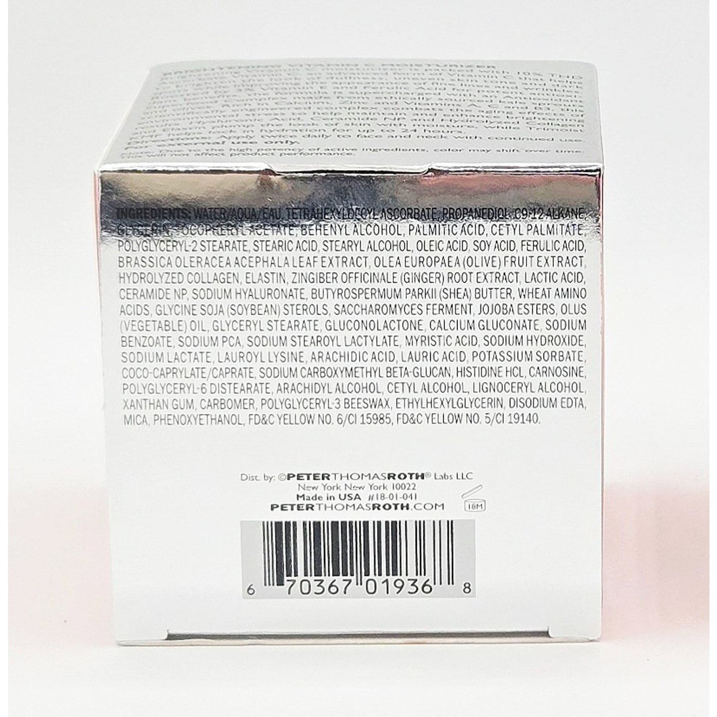 Peter Thomas Roth Potent-C Brightening Vitamin C Moisturizer 1.7oz NEW