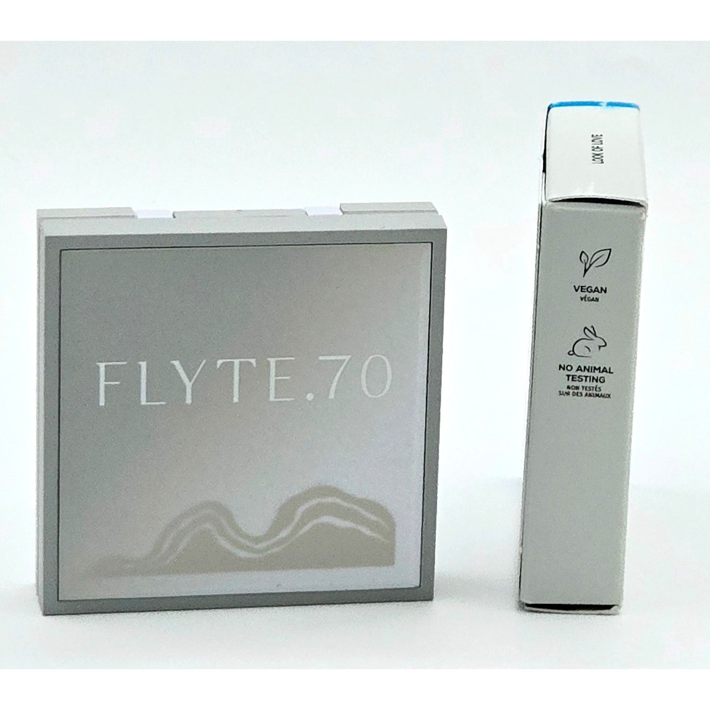 Flyte 70 GlowBack Brightening Primer- Hazy Cheek Creme+Creme to Powder Hilighter