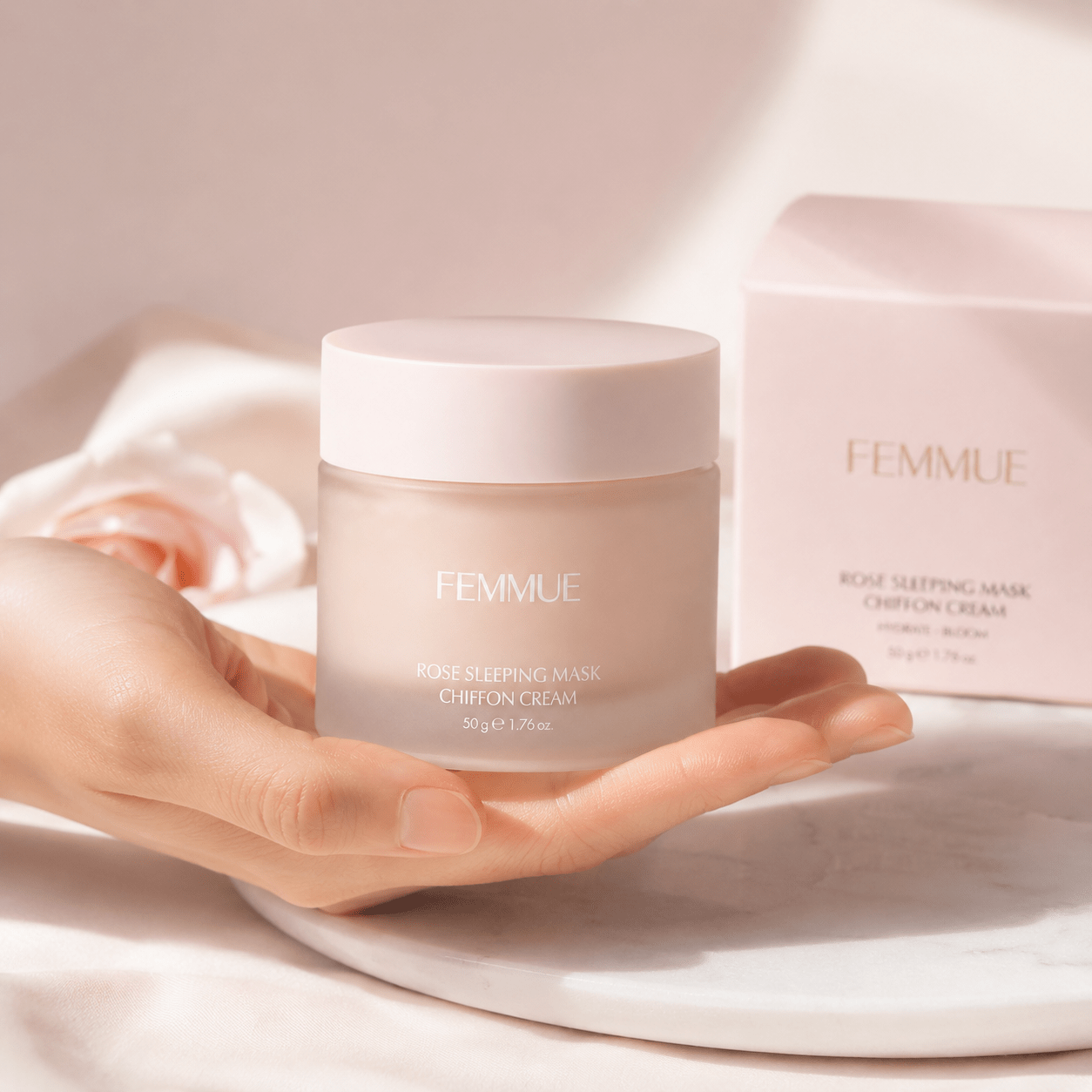 FEMMUE Rose Sleeping Mask Chiffon Cream 50 g / 1.76 oz