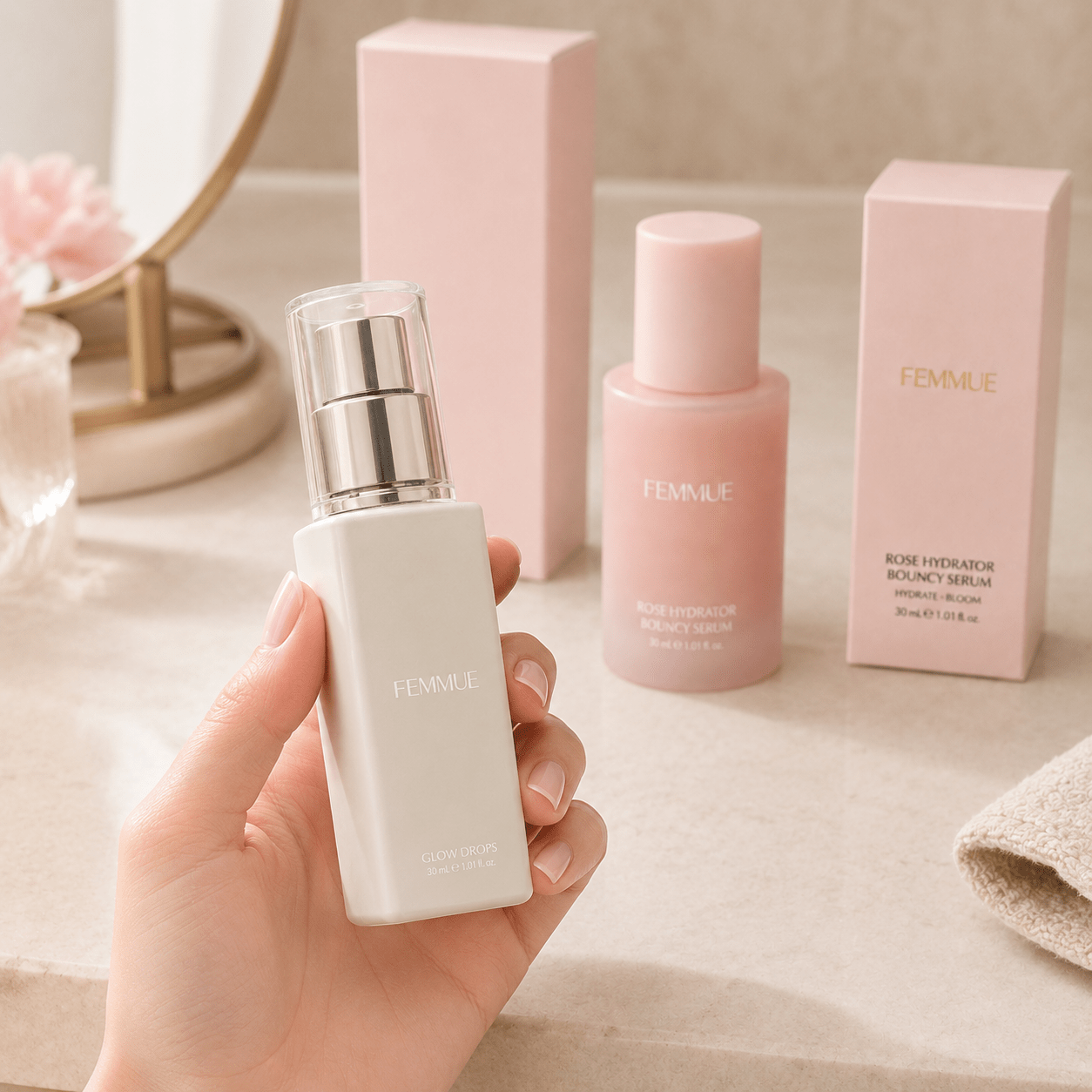 FEMMUE Dewy + Glow Serum Duo 2 Piece Set