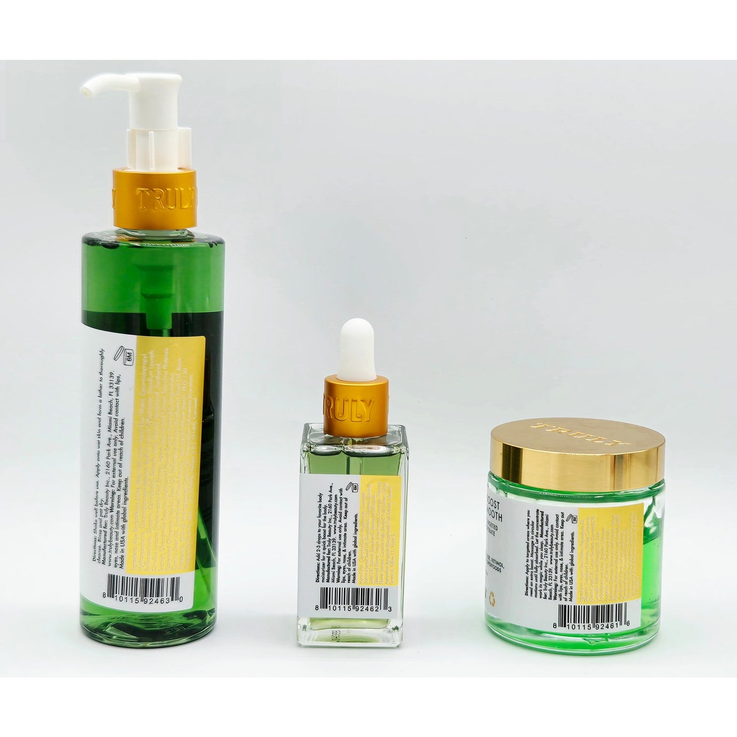 TRULY Beauty PHYTO-BOOST BODY- Oil Cleanser, Repair Drops, Overnight Concentrate