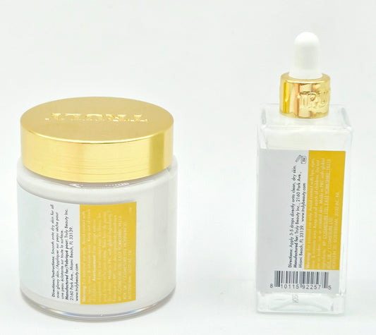 Truly Vanilla Baby Body Butter 2.8 oz & Coco Cloud After Shave Serum 0.7 fl oz Set