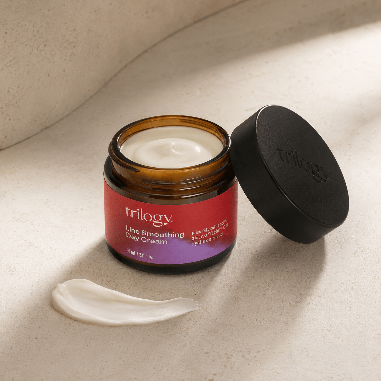 Trilogy Line Smoothing Day Cream with Rosehip Oil + Hyaluronic Acid 60 mL / 2 fl oz