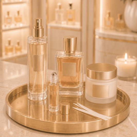 Warm layered fragrance and plush textures for cooler days and longer nights