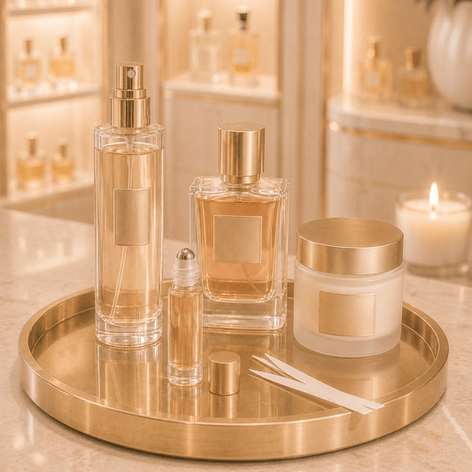 Warm layered fragrance and plush textures for cooler days and longer nights
