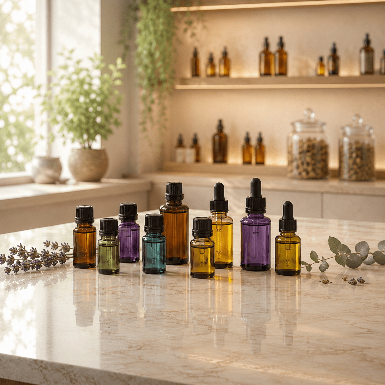 Essential Oils & Aromatic Blends