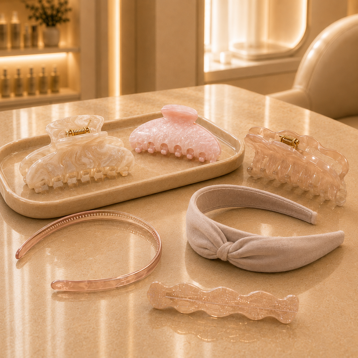 Hair Styling Claws & Headbands
