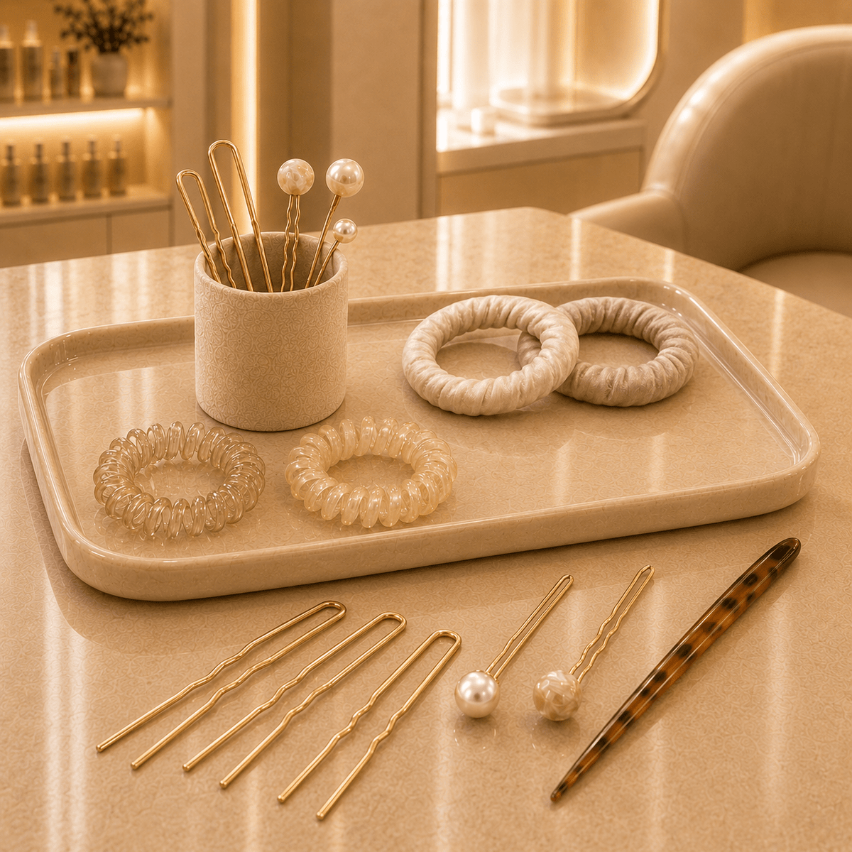 Hair Ties & Pins
