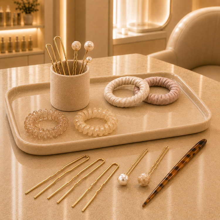 Hair Styling Ties & Pins