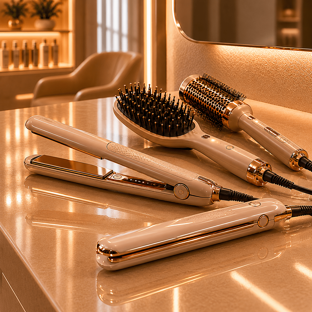 Flat Irons & Hot Brushes
