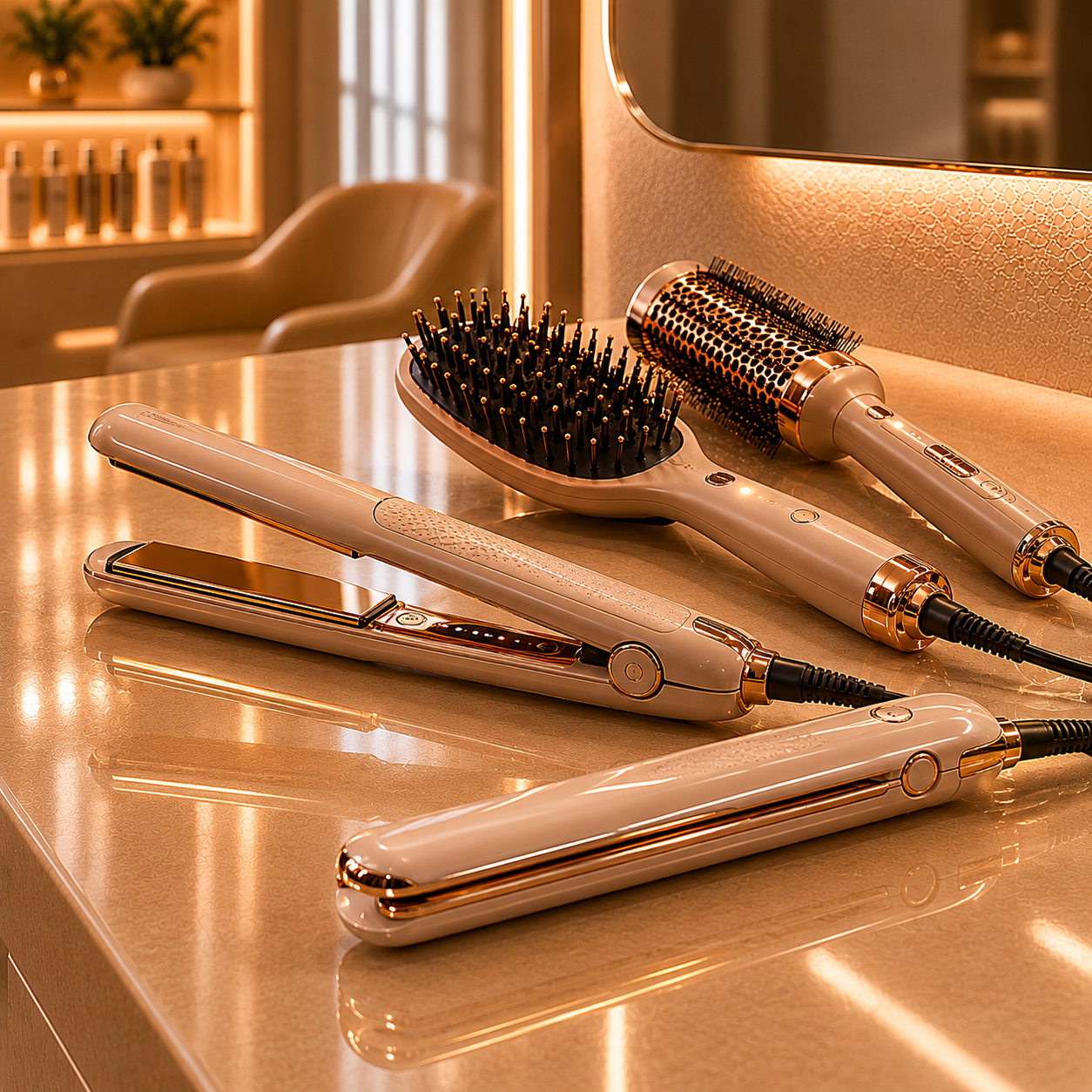 Flat Irons & Hot Brushes