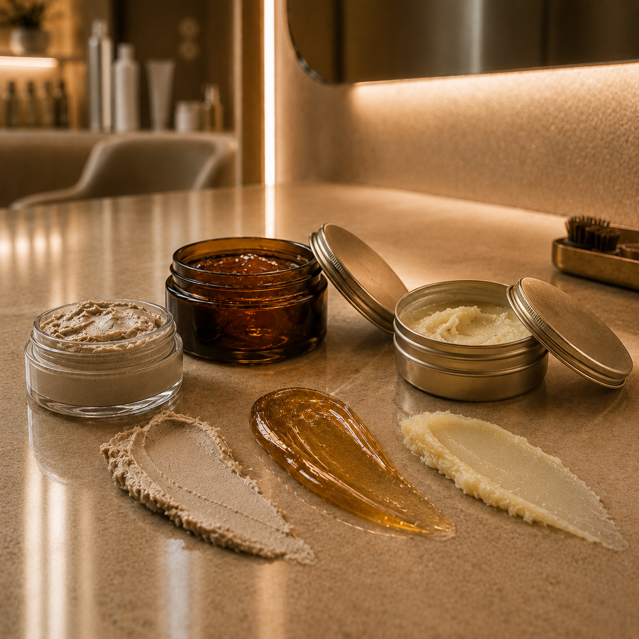 Hair Styling Pastes, Pomades & Waxes