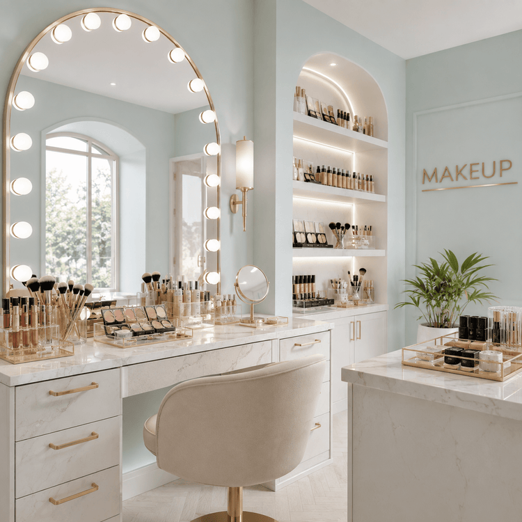 Makeup Glow editorial collection artwork