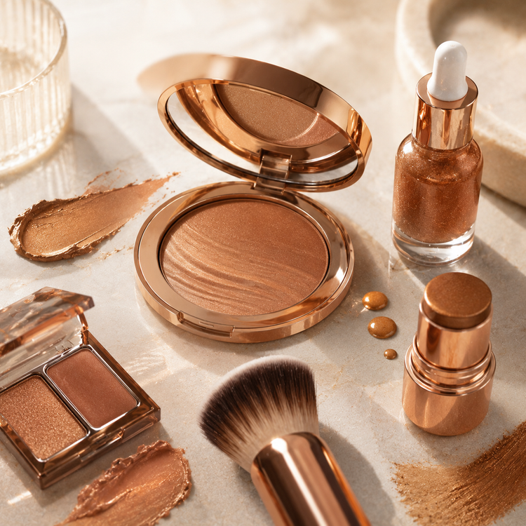 Bronze Glow editorial collection artwork
