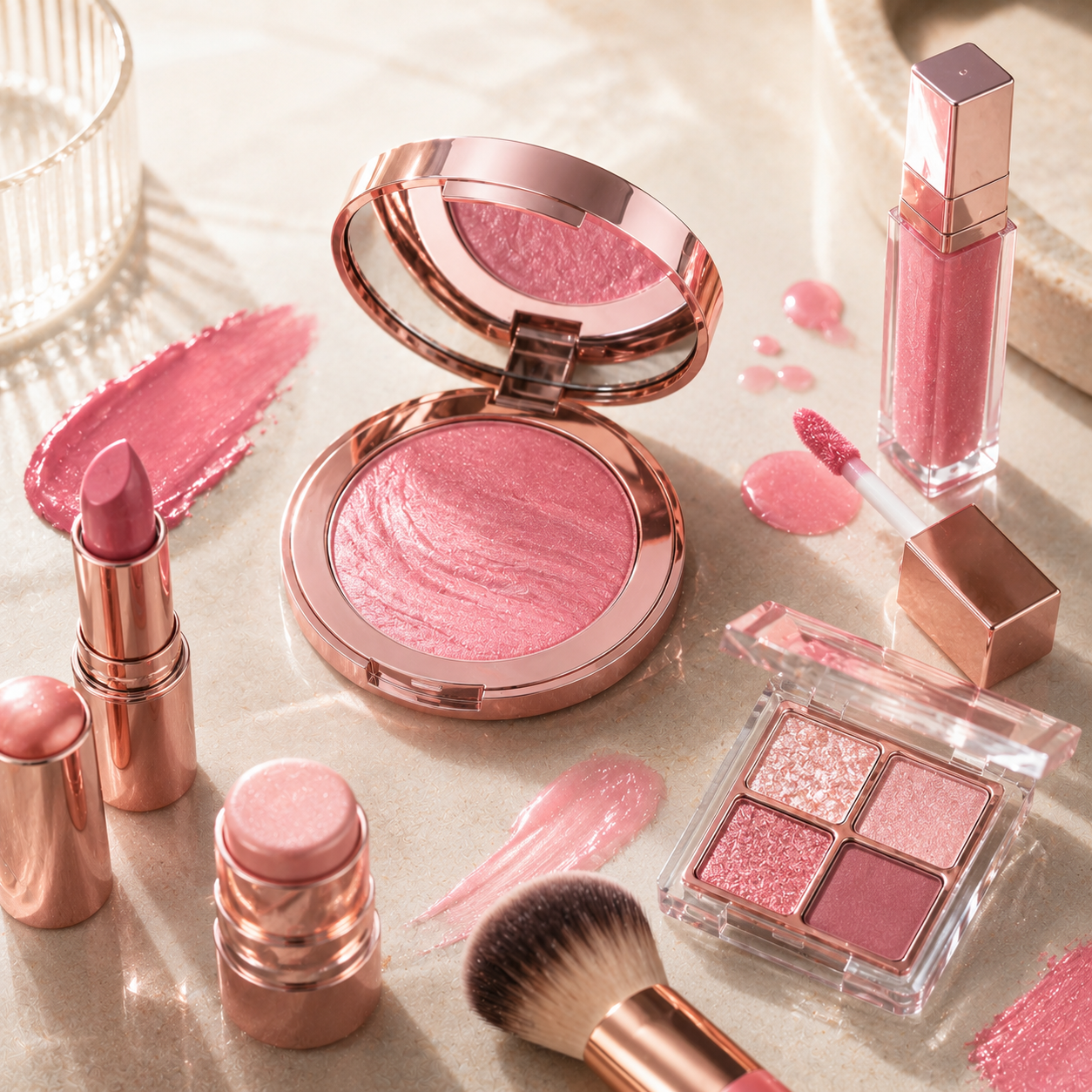 Pink Glow editorial collection artwork