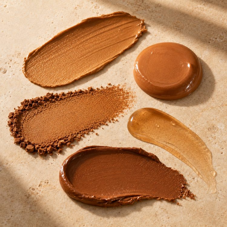 Bronzing Glow editorial collection artwork