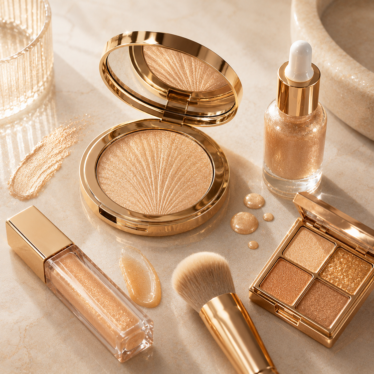 Golden Glow editorial collection artwork