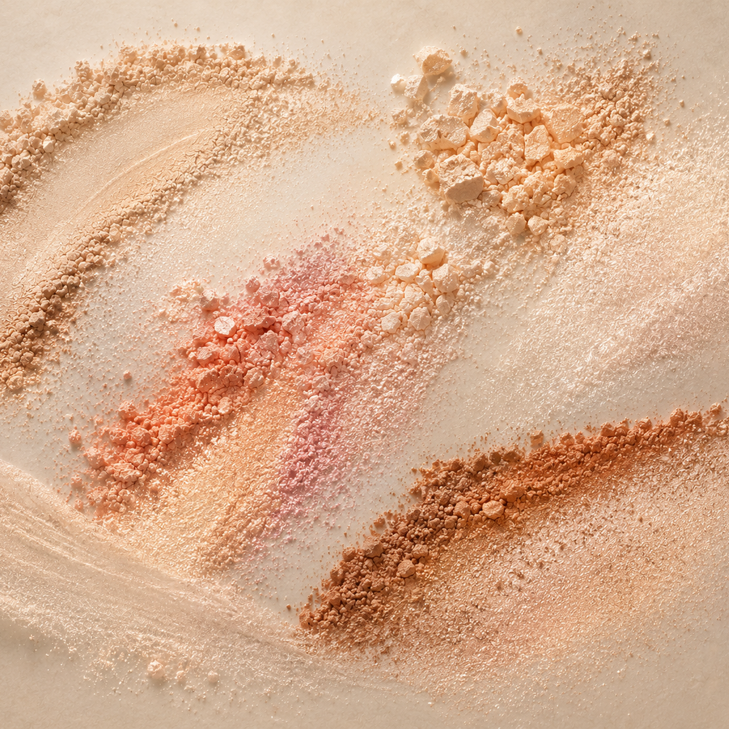 Glow Powders editorial collection artwork