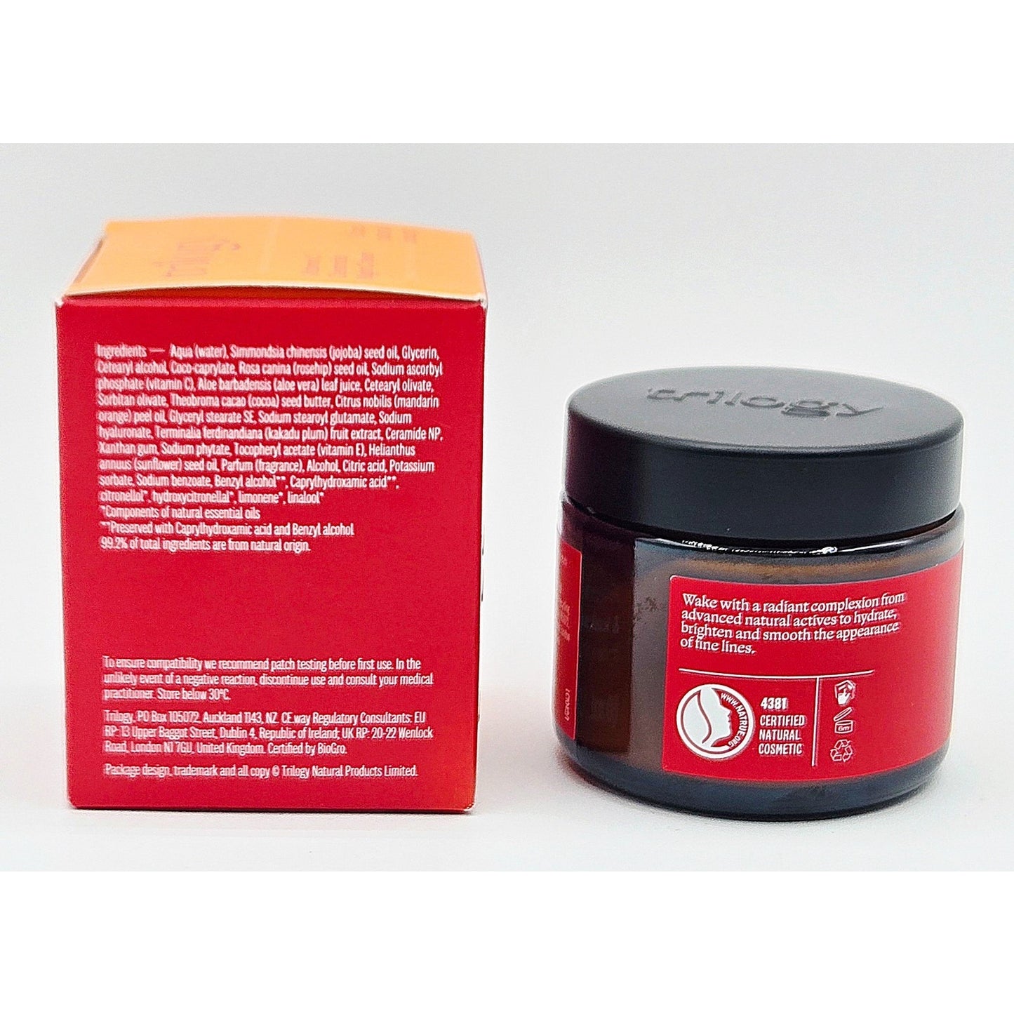 2 Pack Trilogy Vitamin C Ceramide Night Cream 2 oz/ 60ml NIB