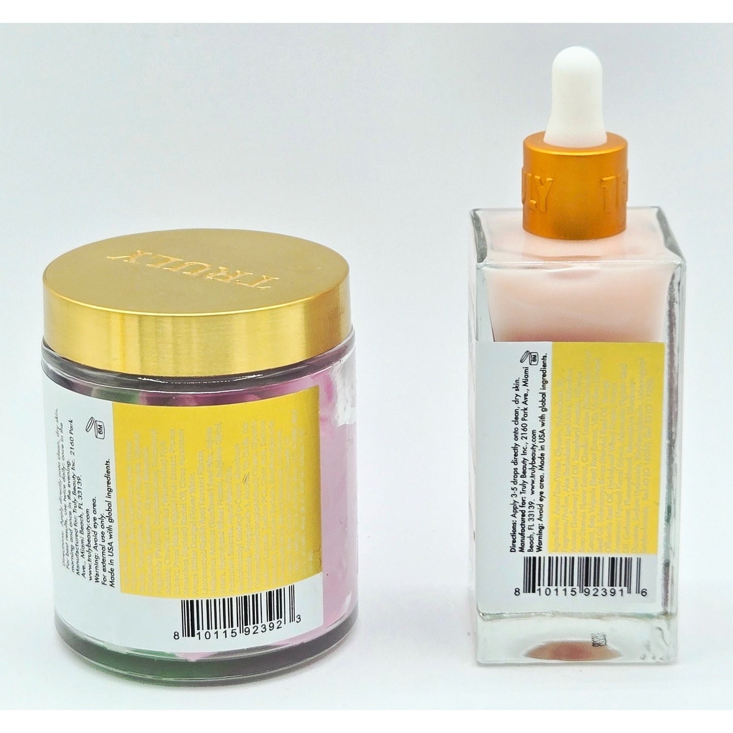 Truly BodySculpt Set – Perfecting Body Serum 3.1 fl oz & Firming Moisturizer 2 oz
