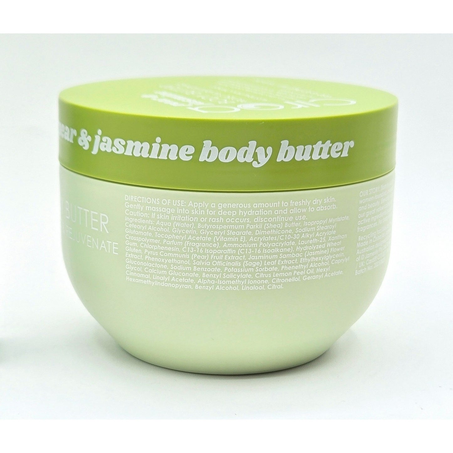 Ellen Tracy Sparkling Pear EDP 3.4 oz & Ciroa Pear Protecting Body Butter 15.8oz