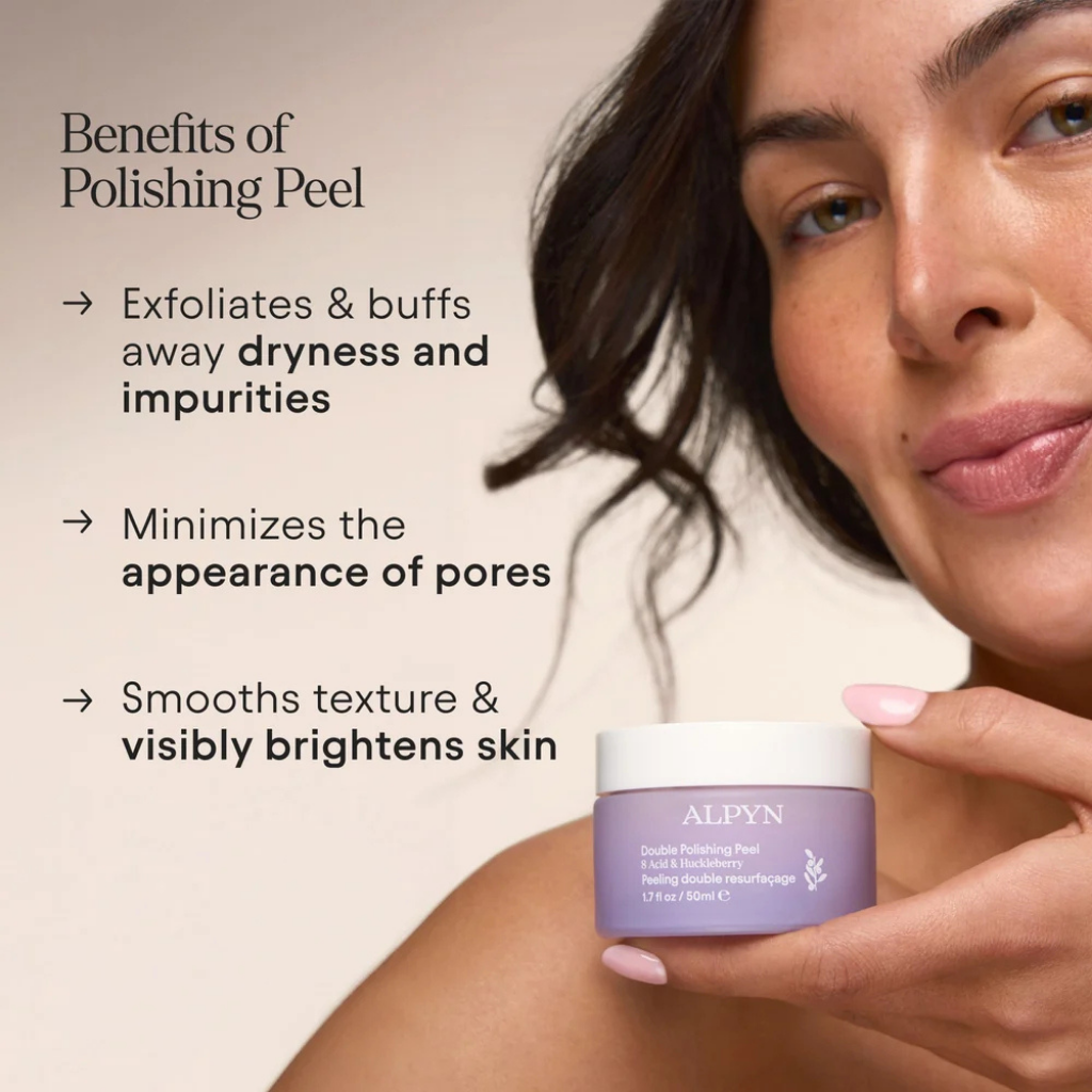 Alpyn Beauty Double Polishing Peel 8 Acid & Huckleberry 1.7 oz / 50ml