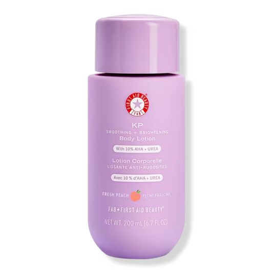 First Aid Beauty KP Smoothing + Brightening Body Lotion Fresh Peach 6.7 fl oz / 200 mL