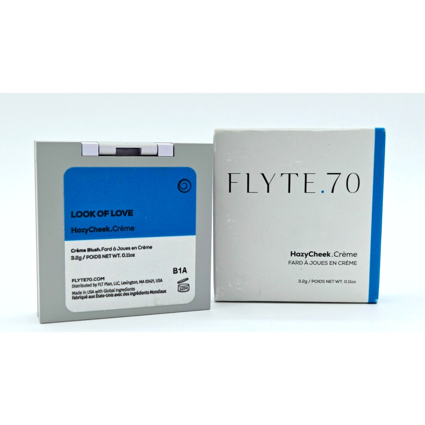 Flyte 70 GlowBack Brightening Primer- Hazy Cheek Creme+Creme to Powder Hilighter