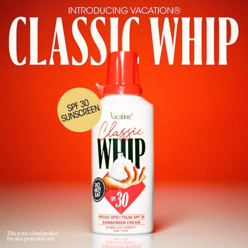 Vacation Classic Whip Broad Spectrum SPF 30 Sunscreen Mousse 113 g / 4 oz