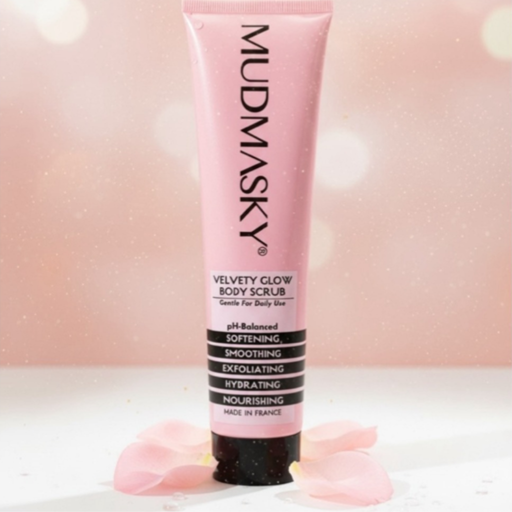 MUDMASKY Velvety Glow Body Scrub 180 mL / 6.0 fl oz
