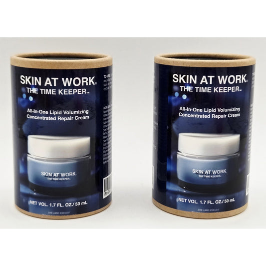 Skin at Work - The Time Keeper All-In-One Lipid Volumizing Cream 1.7oz (2 Pack)