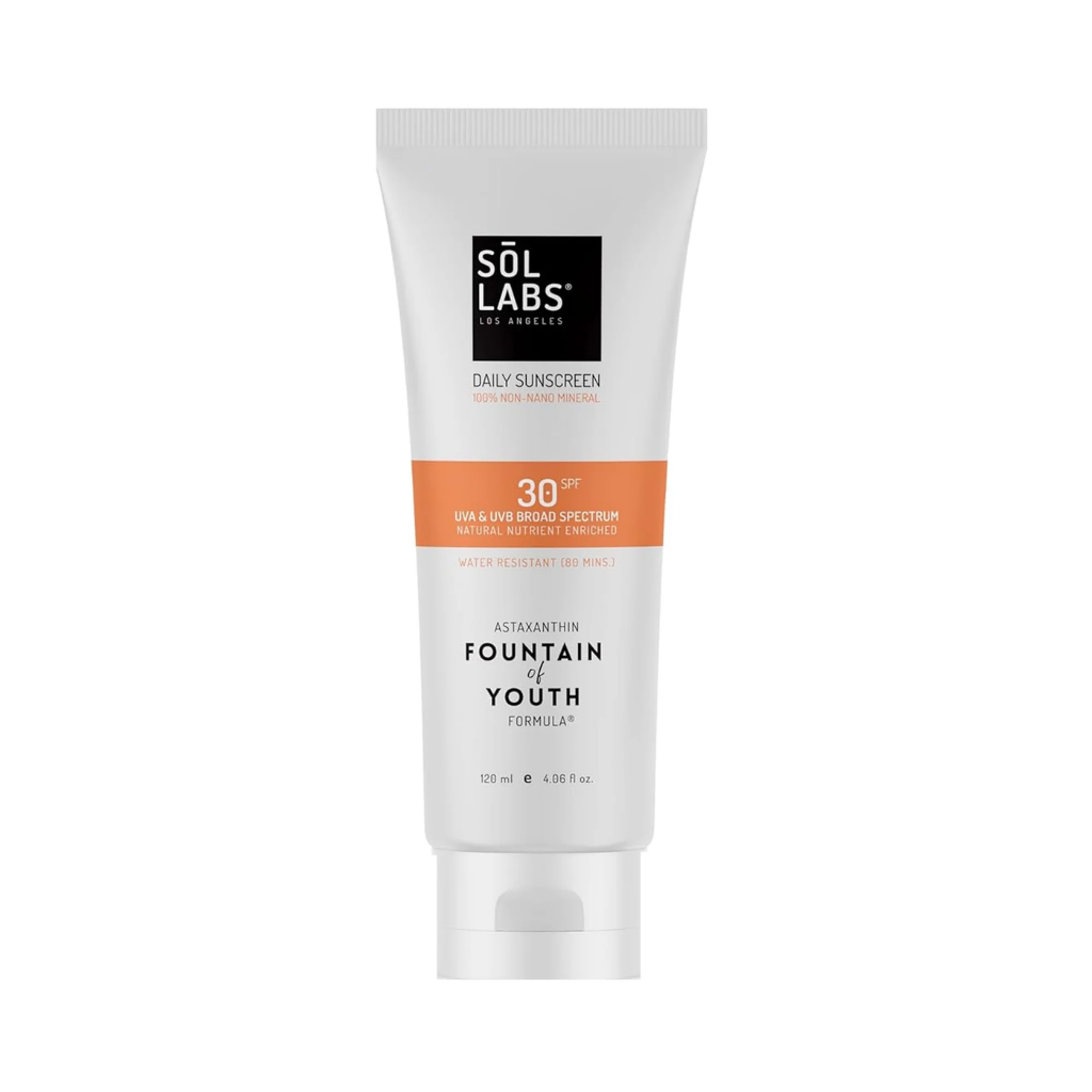 SOL LABS Natural Mineral SPF 30 Daily Sunscreen Lotion 120 mL / 4.06 fl oz