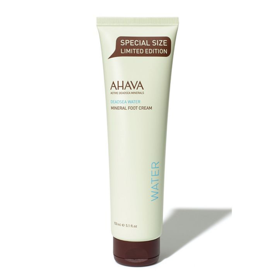 AHAVA Mineral Foot Cream Special Size 5.1 fl oz / 150 mL