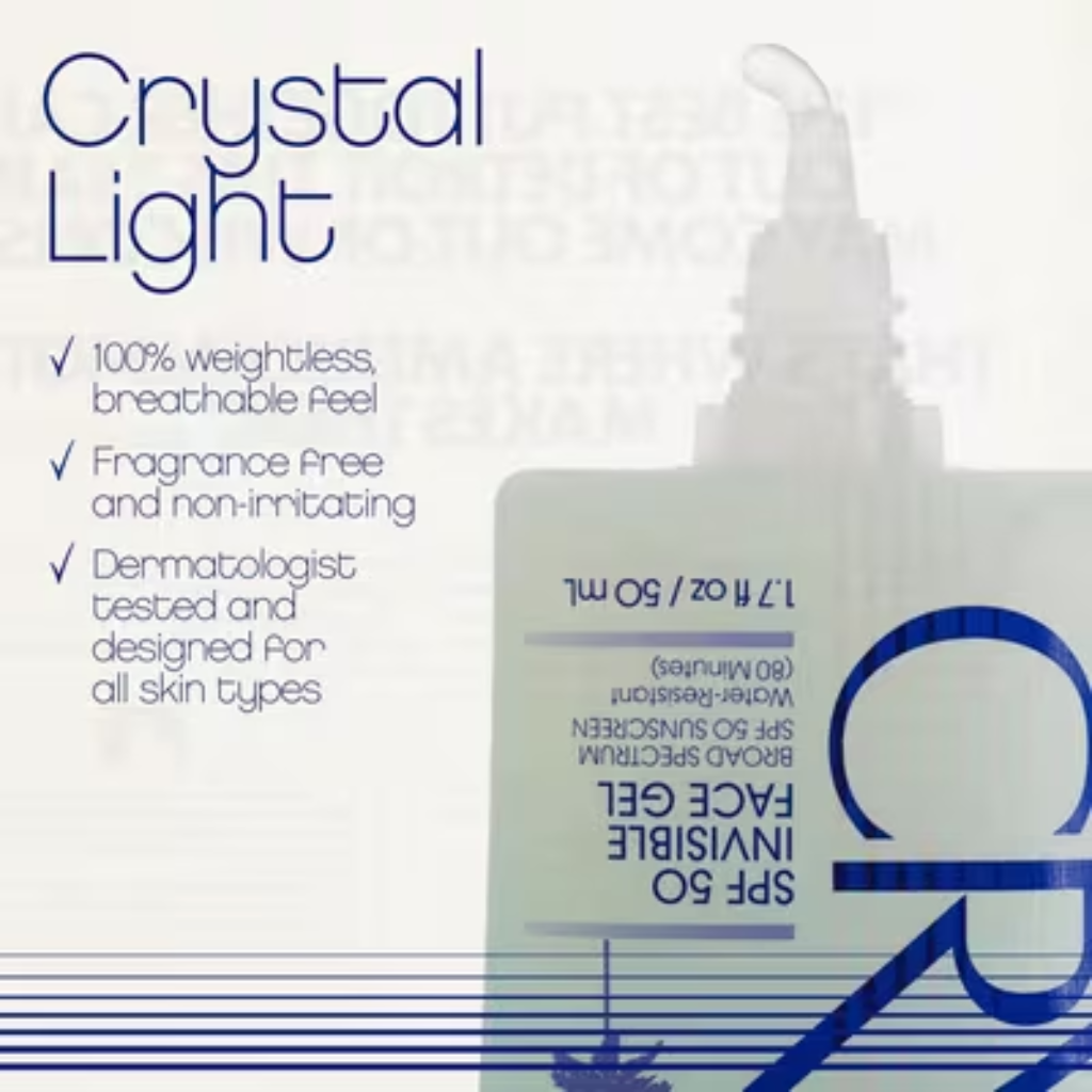 Vacation Crystal SPF 50 Invisible Face Gel 50 mL / 1.7 fl oz