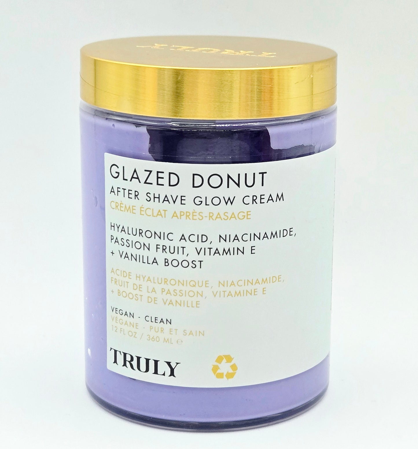 Truly Glazed Donut After Shave Glow Cream 12 fl oz