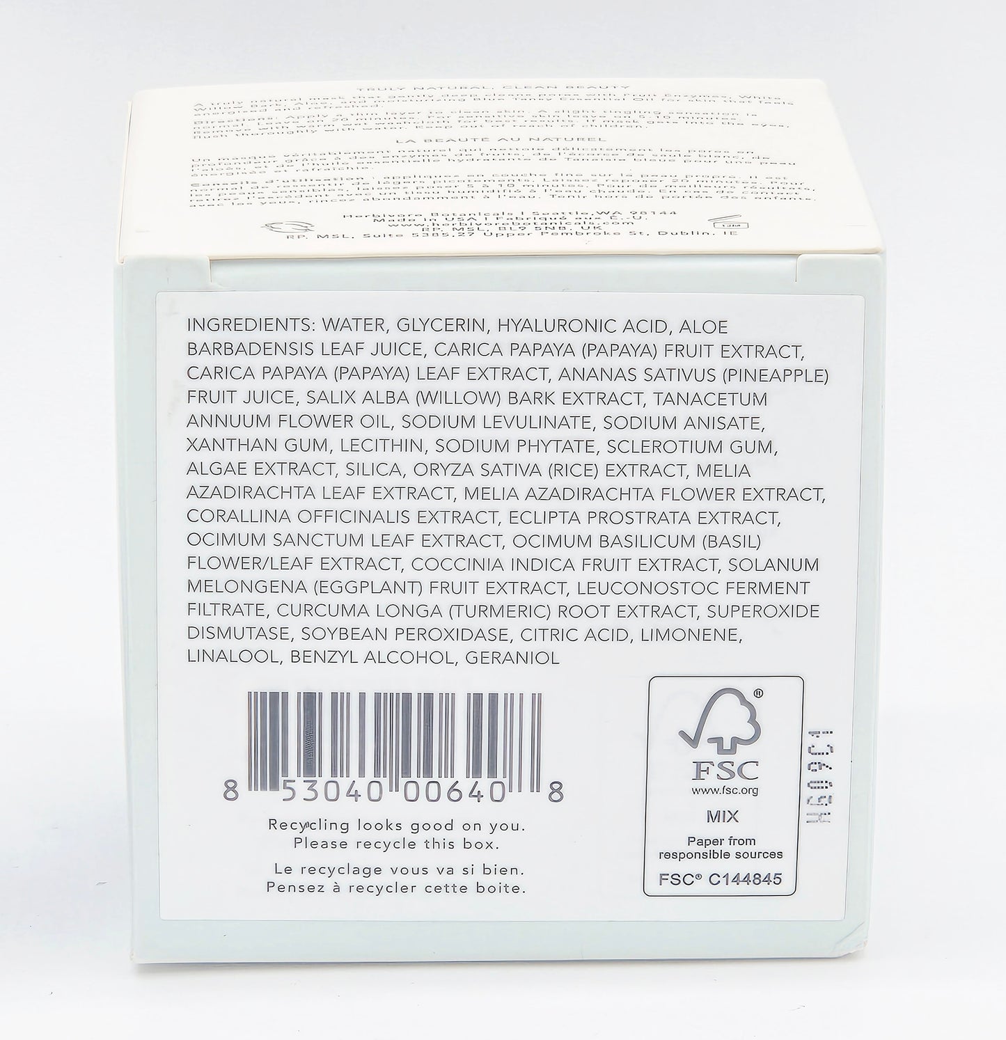 Herbivore Blue Tansy Resurfacing Mask 2.02 fl oz