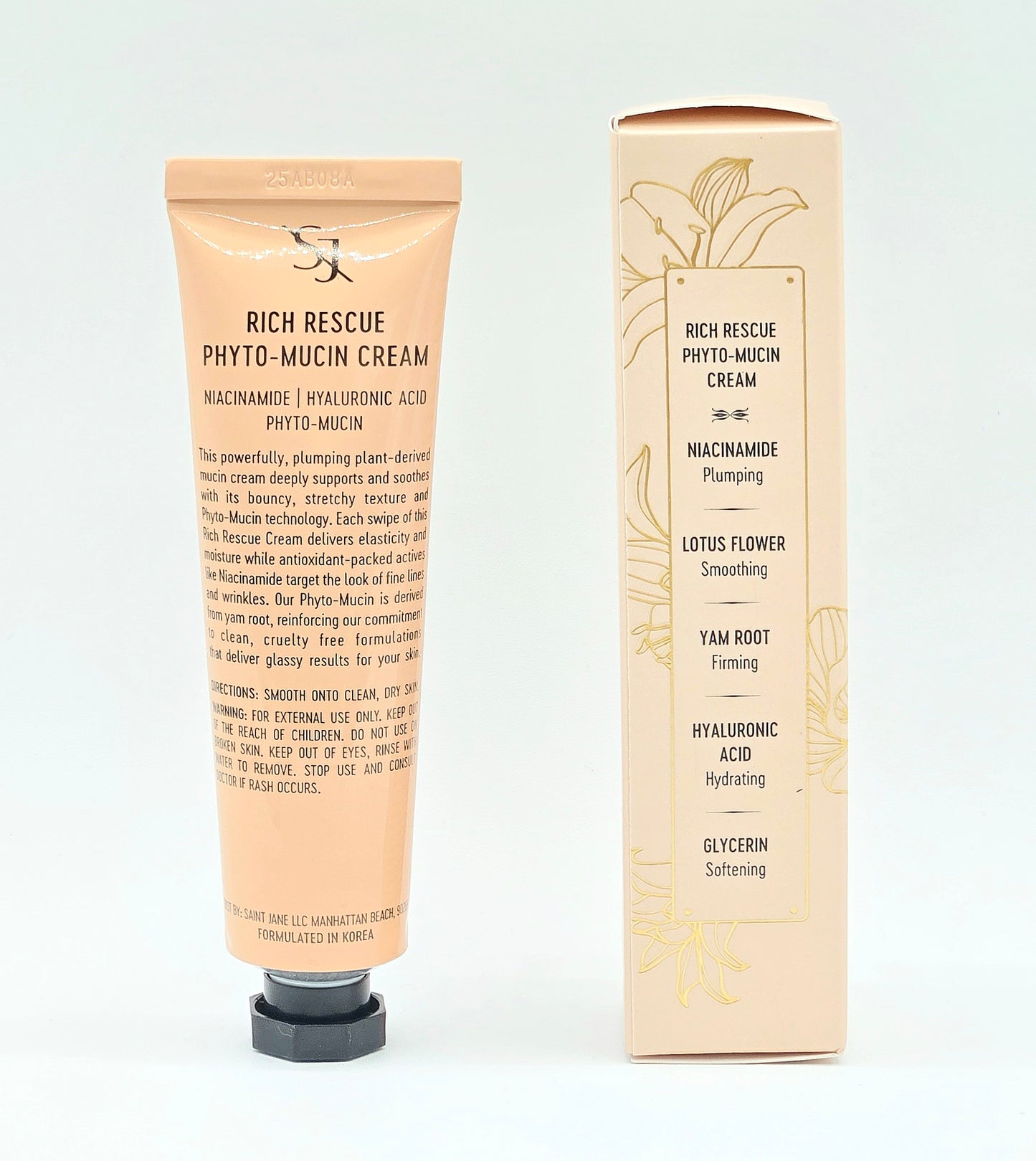 SAINT JANE Rich Rescue Phyto Mucin Cream 1.7 fl oz