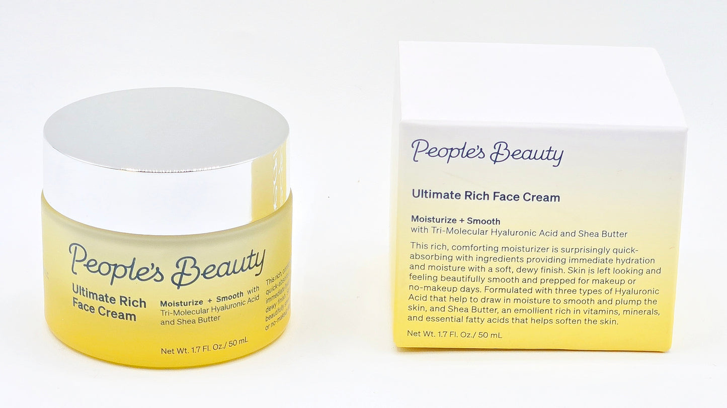 People’s Beauty Ultimate Rich Face Cream 1.7 fl oz / 50 mL