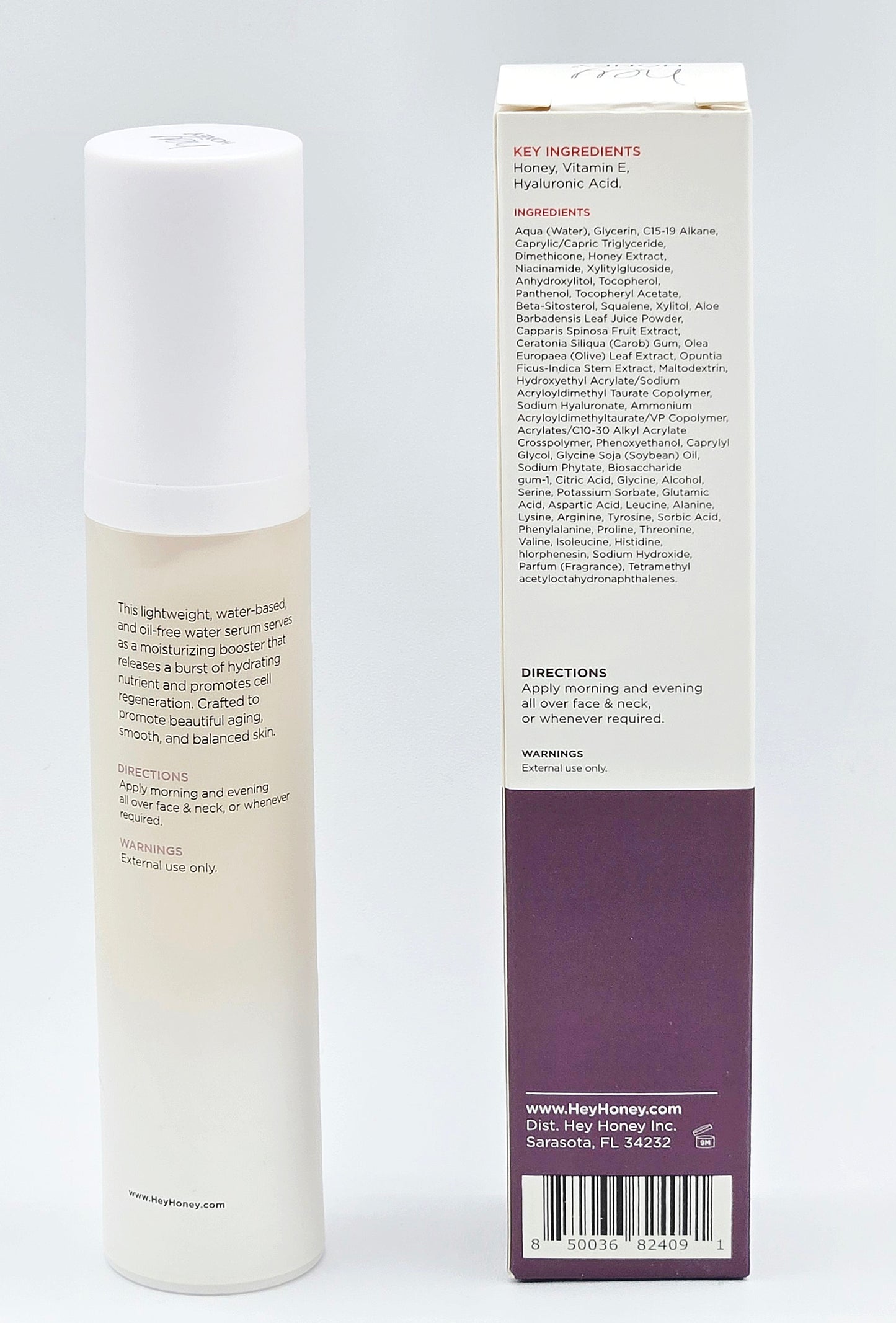 Hey Honey Make A Splash Intense Hydrating Aqua Serum 1.5 oz / 45 mL