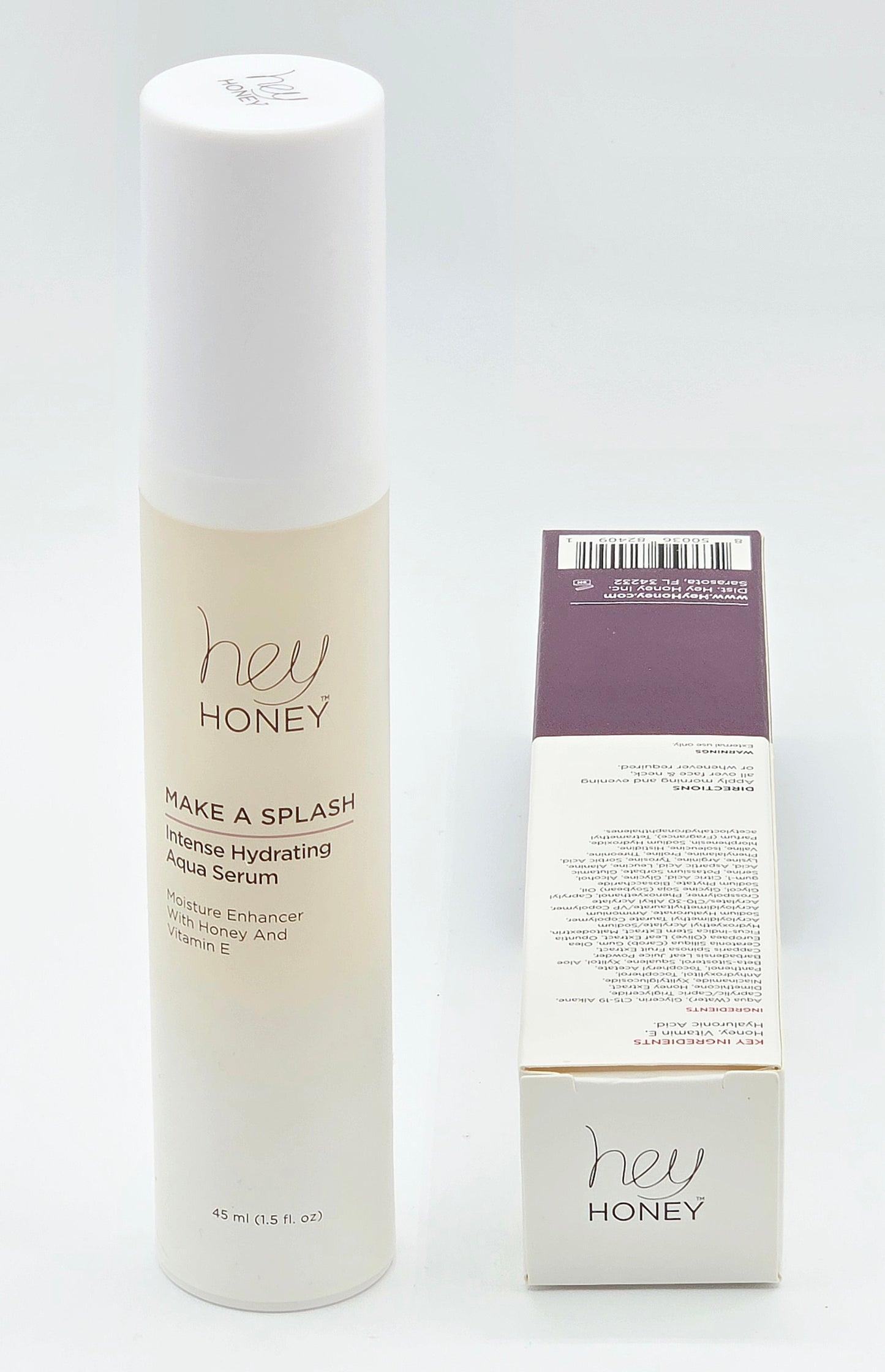 Hey Honey Make A Splash Intense Hydrating Aqua Serum 1.5 oz / 45 mL