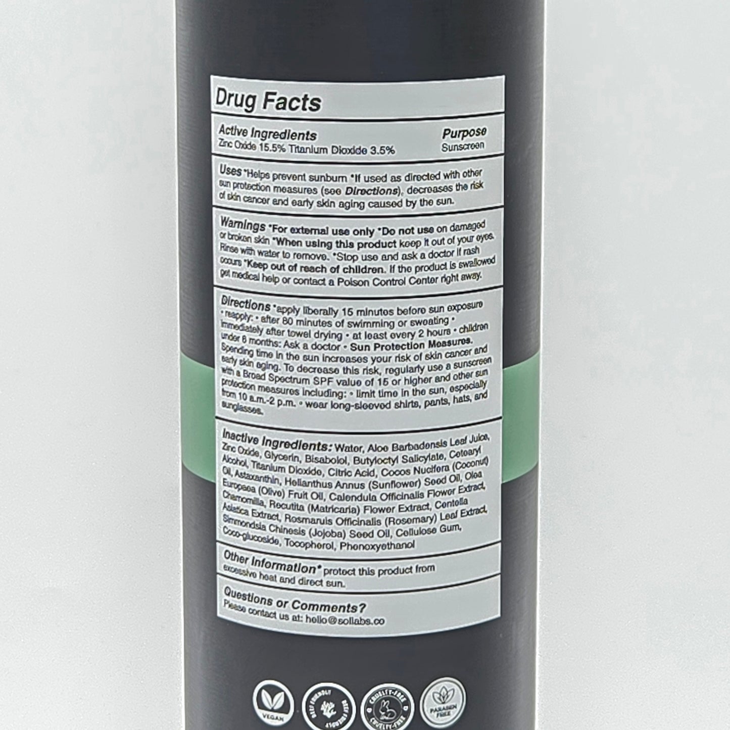 SOL LABS Natural Mineral SPF 50 Sheer Mist
