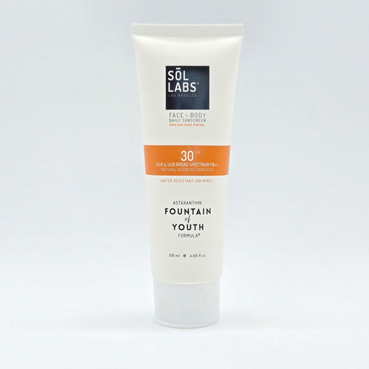 SOL LABS Natural Mineral SPF 30 Daily Sunscreen Lotion 120 mL / 4.06 fl oz