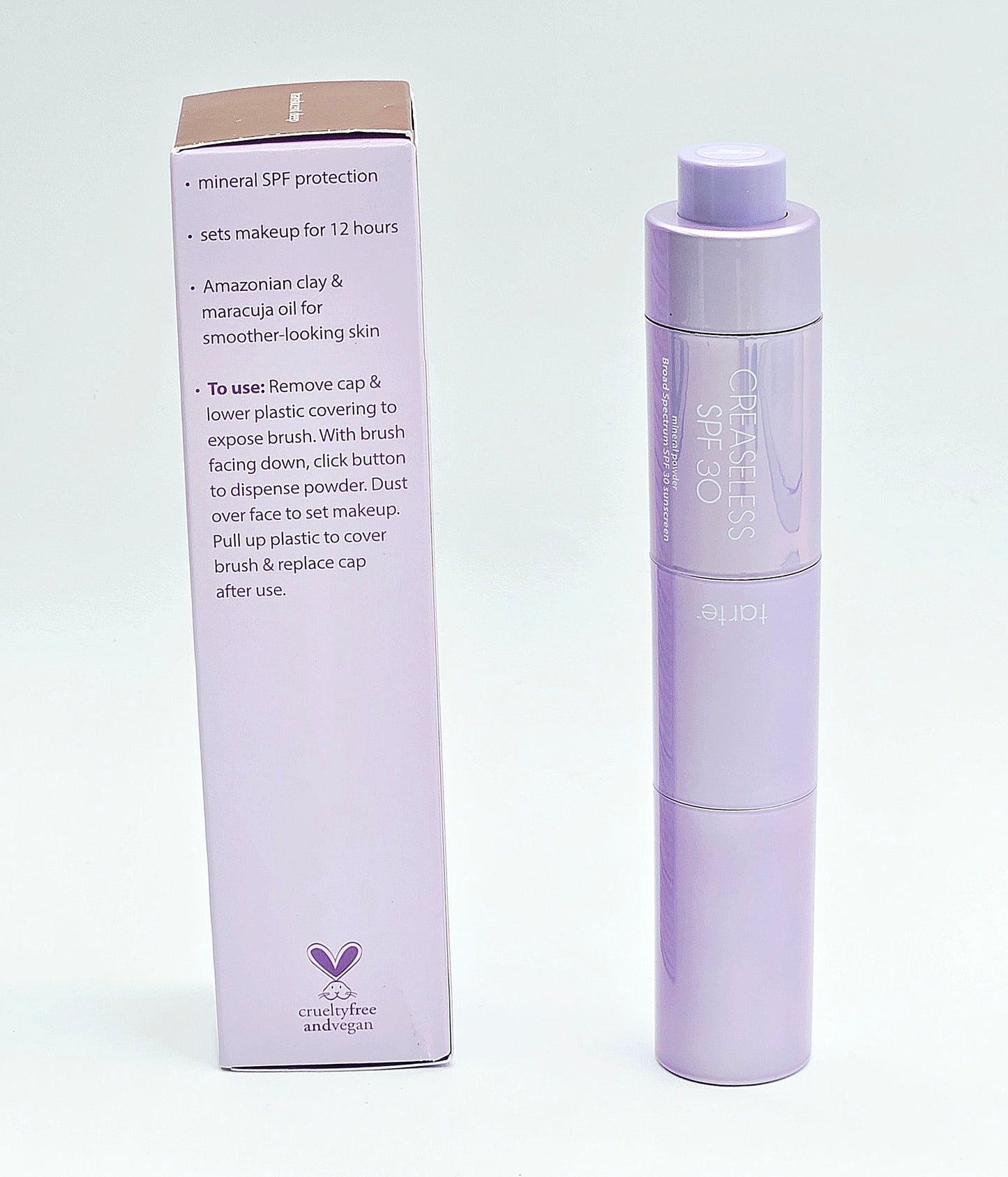 Tarte Creaseless SPF 30 Mineral Powder Sunscreen — Translucent Deep 8 g