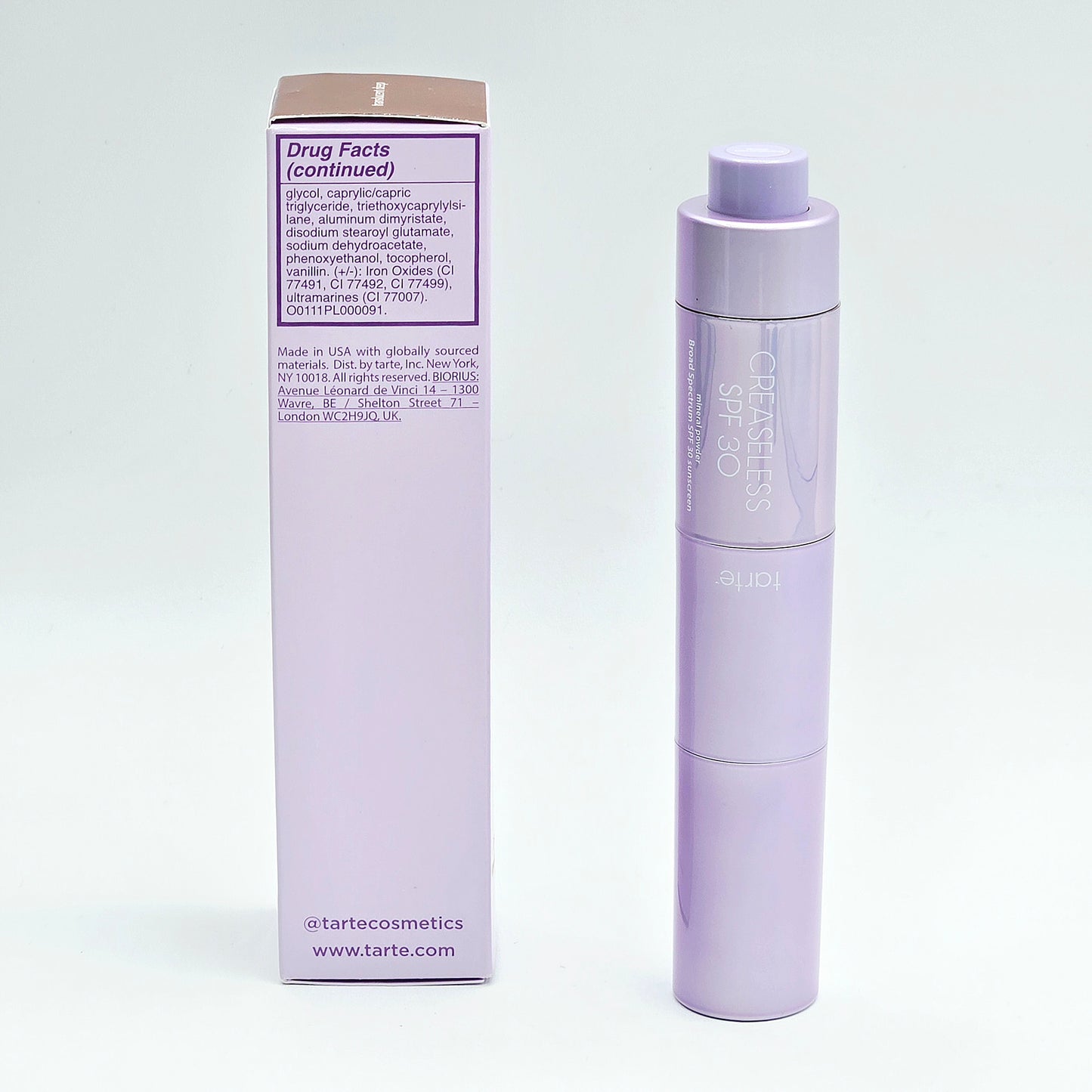 Tarte Creaseless SPF 30 Mineral Powder Sunscreen — Translucent Deep 8 g
