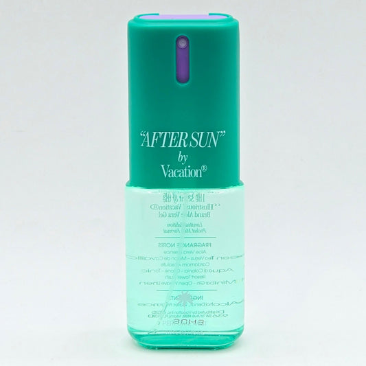 Vacation After Sun Pocket Mist Fragrance bottle on a white background.