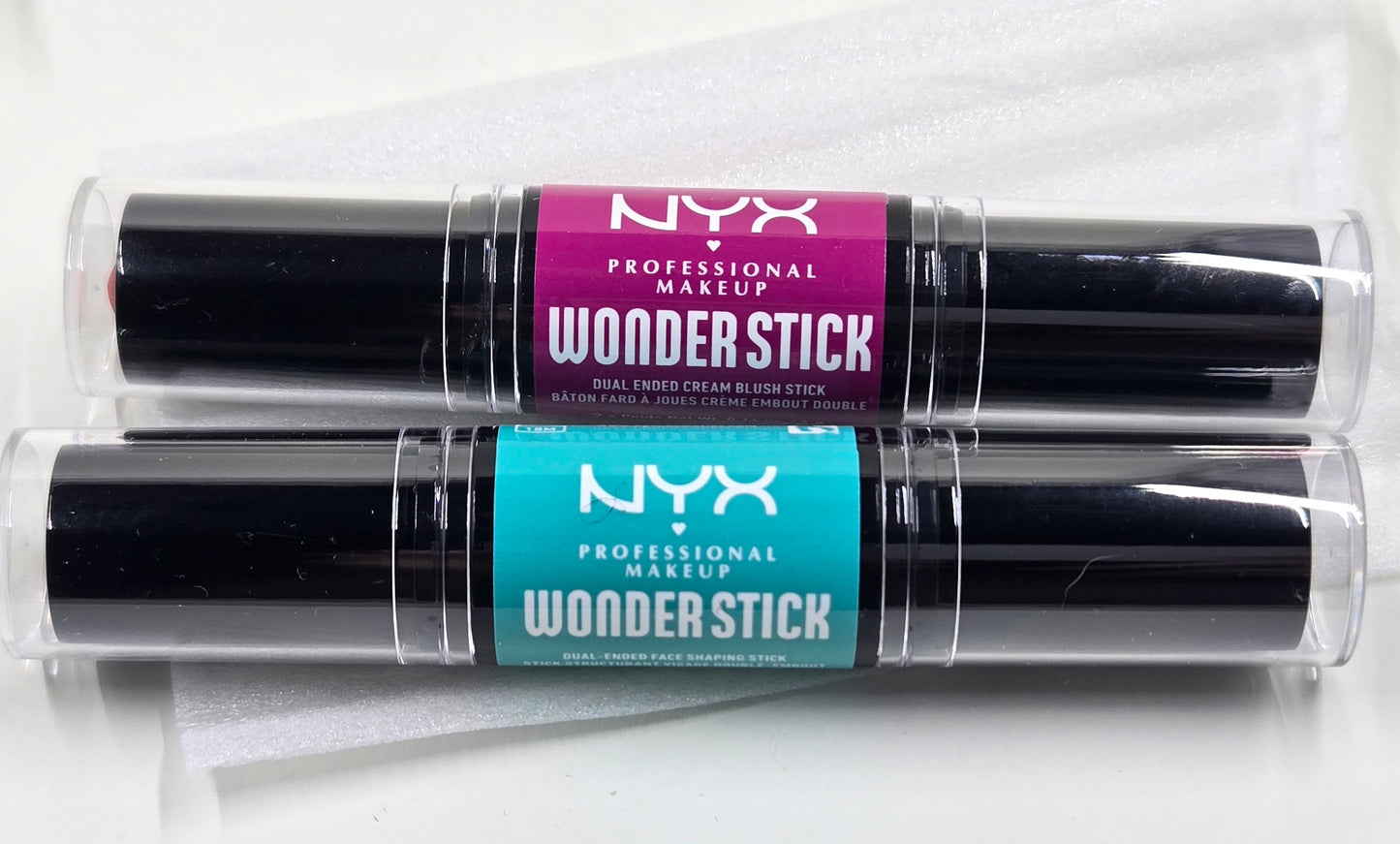 NYX Wonder Stick Deep Rich Contour + Bright Amber & Fuschia Blush 2-Piece Set