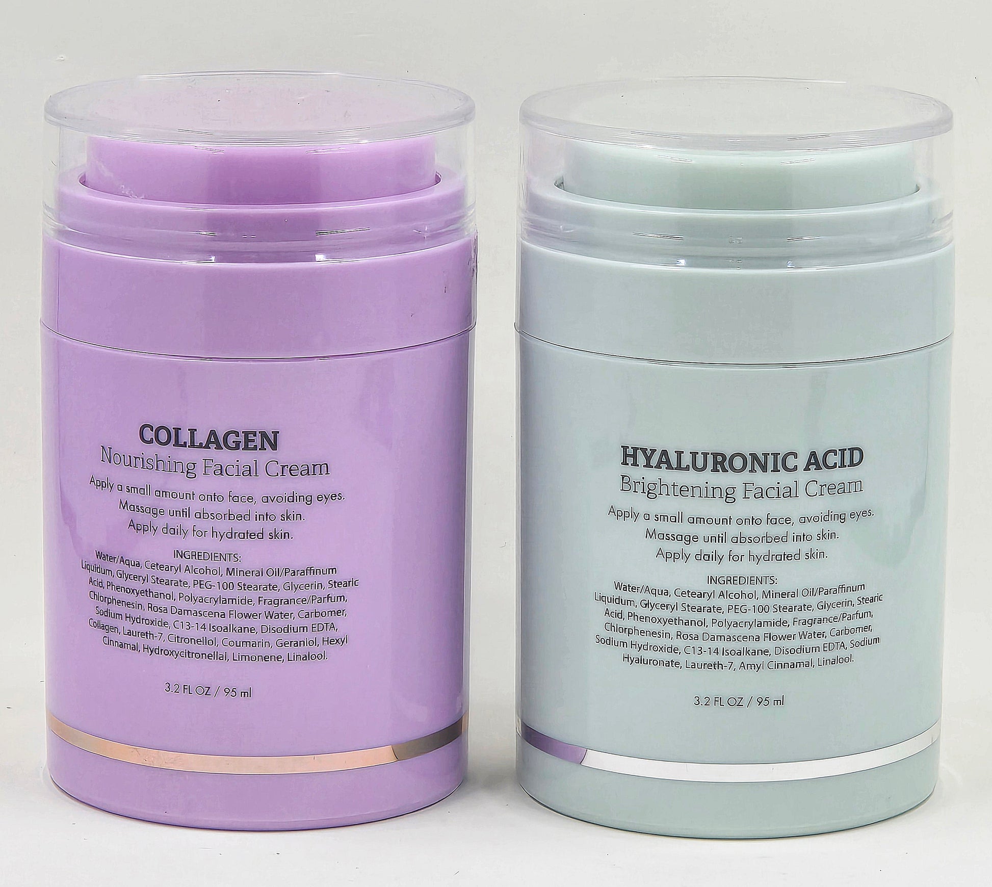 Dr. Wellness Collagen and Hyaluronic Acid facial cream set, alternate product view